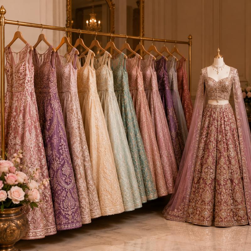 SK Silk N Satin Designer Collection Display